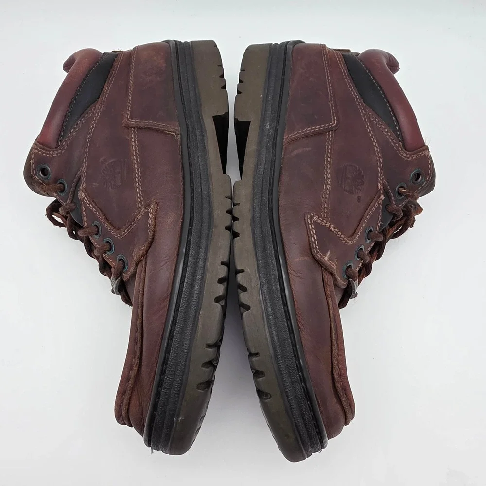 VTG Timberland Icon‎ Chukka Gore-Tex Mens 9.5 Leather Waterproof Work Boots